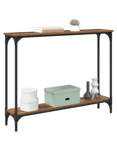 Tavolo consolle Legno vecchio 100 x 22,5 x 75 cm