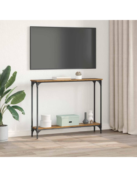 Tavolo consolle Legno vecchio 100 x 22,5 x 75 cm
