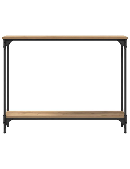 Tavolo consolle Rovere artigianale 100 x 22,5 x 75 cm