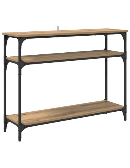 Tavolo consolle Rovere artigianale 100 x 29 x 75 cm