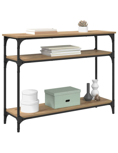 Tavolo consolle Rovere artigianale 100 x 29 x 75 cm