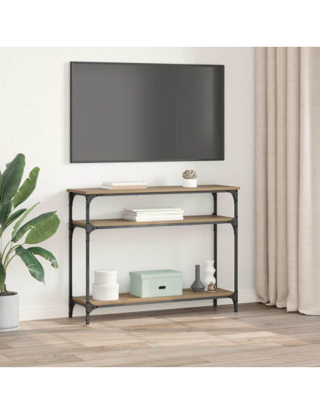 Tavolo consolle Rovere artigianale 100 x 29 x 75 cm