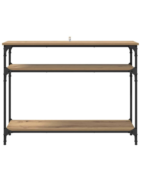 Tavolo consolle Rovere artigianale 100 x 29 x 75 cm