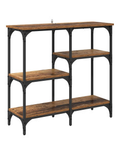 Tavolo consolle Legno vecchio 80 x 29 x 75 cm Legno multistrato 2