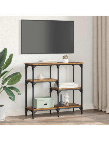 Tavolo consolle Legno vecchio 80 x 29 x 75 cm Legno multistrato