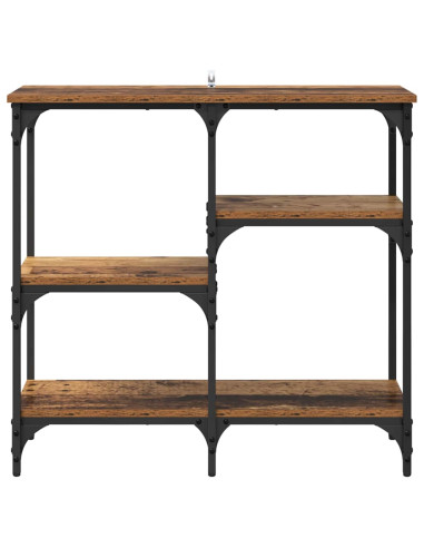 Tavolo consolle Legno vecchio 80 x 29 x 75 cm Legno multistrato