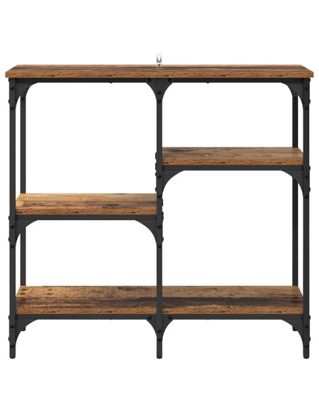 Tavolo consolle Legno vecchio 80 x 29 x 75 cm Legno multistrato