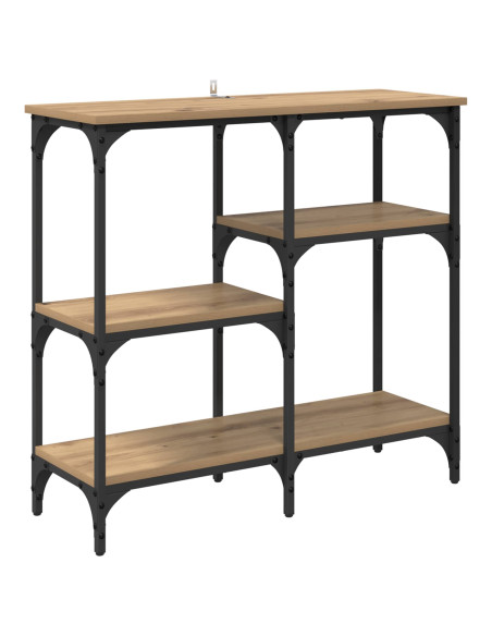 Tavolo consolle Rovere artigianale 80 x 29 x 75 cm