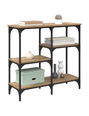Tavolo consolle Rovere artigianale 80 x 29 x 75 cm