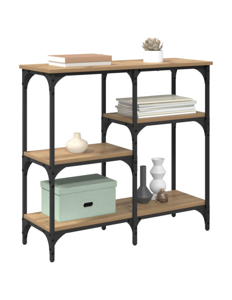 Tavolo consolle Rovere artigianale 80 x 29 x 75 cm