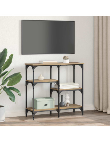 Tavolo consolle Rovere artigianale 80 x 29 x 75 cm