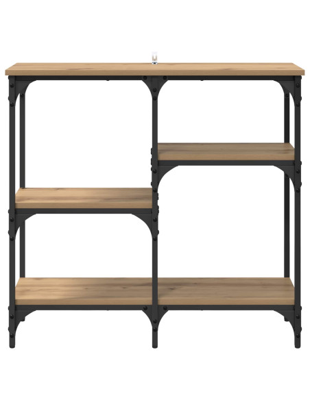Tavolo consolle Rovere artigianale 80 x 29 x 75 cm