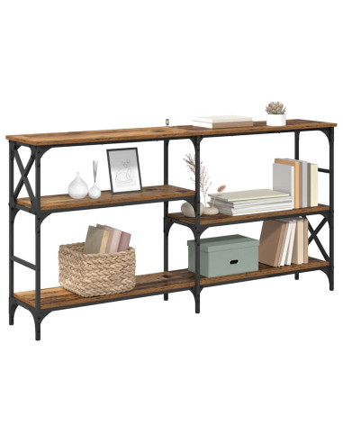 Tavolo consolle Legno vecchio 150 x 29 x 76,5 cm