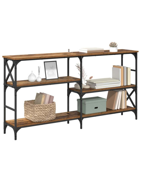 Tavolo consolle Legno vecchio 150 x 29 x 76,5 cm