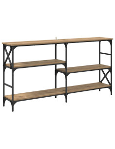 Tavolo consolle Rovere artigianale 150 x 29 x 76,5 cm 2