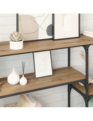 Tavolo consolle Rovere artigianale 150 x 29 x 76,5 cm