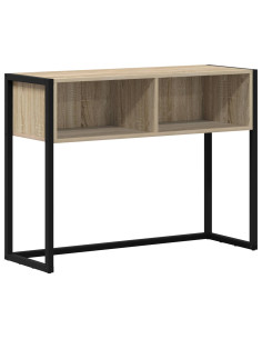 Tavolino Sonoma 100 x 36 x 75 cm Legno multistrato 2