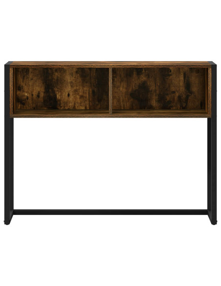 Tavolino Quercia Fumosa 100 x 36 x 75 cm Legno multistrato