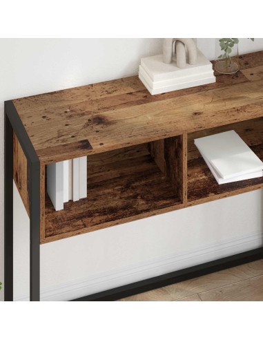 Tavolino Legno vecchio 100 x 36 x 75 cm Legno multistrato