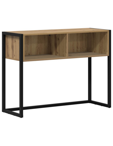 Tavolino Rovere Artigianale 100 x 36 x 75 cm Legno multistrato
