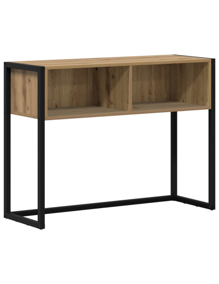 Tavolino Rovere Artigianale 100 x 36 x 75 cm Legno multistrato