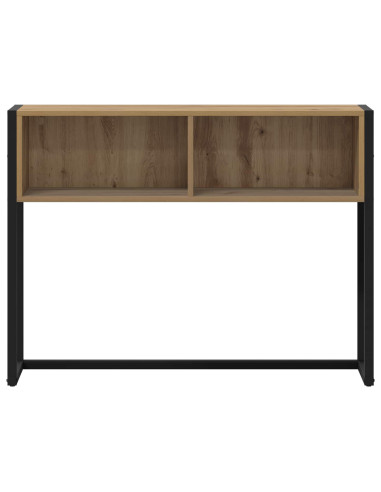 Tavolino Rovere Artigianale 100 x 36 x 75 cm Legno multistrato