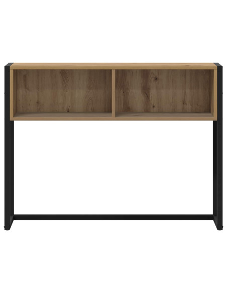 Tavolino Rovere Artigianale 100 x 36 x 75 cm Legno multistrato