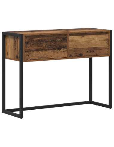Tavolino Legno vecchio 100 x 36 x 75 cm Legno multistrato