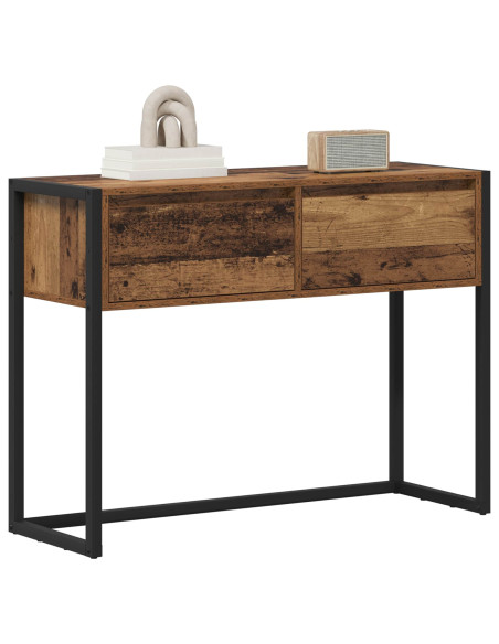 Tavolino Legno vecchio 100 x 36 x 75 cm Legno multistrato