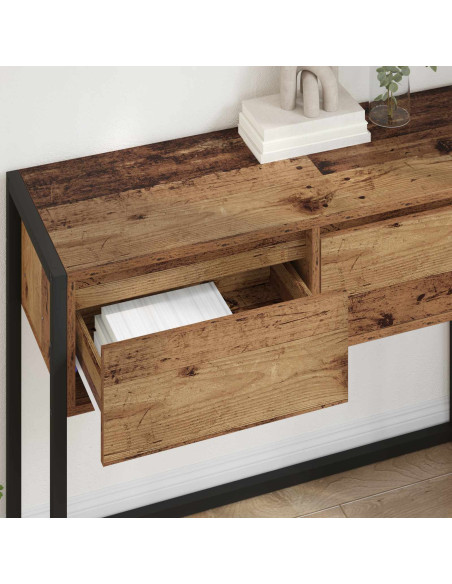 Tavolino Legno vecchio 100 x 36 x 75 cm Legno multistrato
