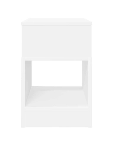 Tavolino Bianco 30,5 x 30 x 45 cm Legno multistrato