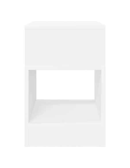 Tavolino Bianco 30,5 x 30 x 45 cm Legno multistrato