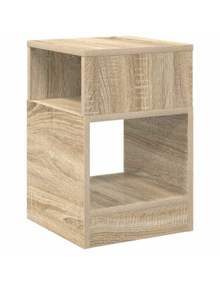Tavolino Rovere Sonoma 30,5 x 30 x 45 cm Legno ingegnerizzato