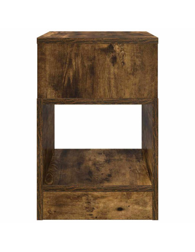 Tavolino Rovere fumé 30,5 x 30 x 45 cm Legno multistrato