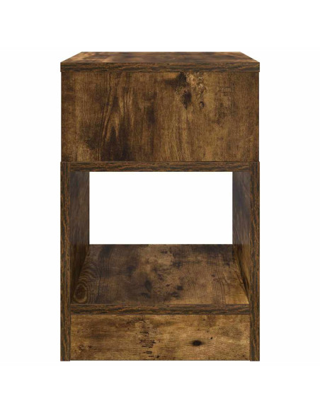 Tavolino Rovere fumé 30,5 x 30 x 45 cm Legno multistrato