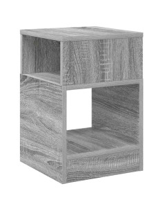 Tavolino Grigio Sonoma 30,5 x 30 x 45 cm Legno multistrato 2