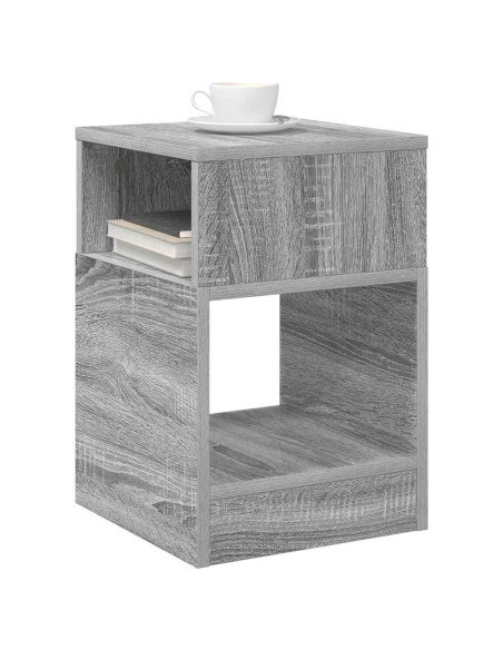 Tavolino 2 pcs Grigio Sonoma 30,5 x 30 x 45 cm