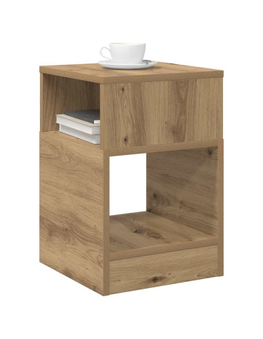 Tavolino Rovere artigianale 30,5 x 30 x 45 cm