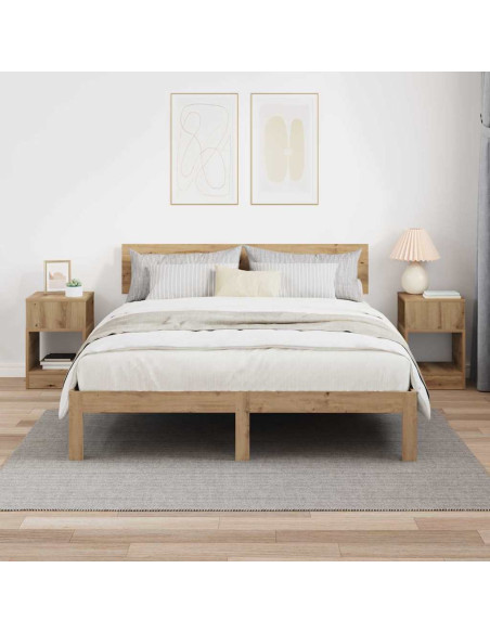 Tavolino 2 pcs Rovere artigianale 30,5 x 30 x 45 cm