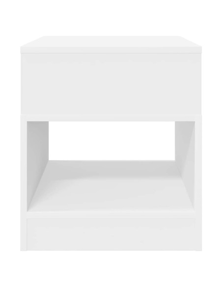 Tavolino Bianco 40,5 x 40 x 45 cm Legno multistrato