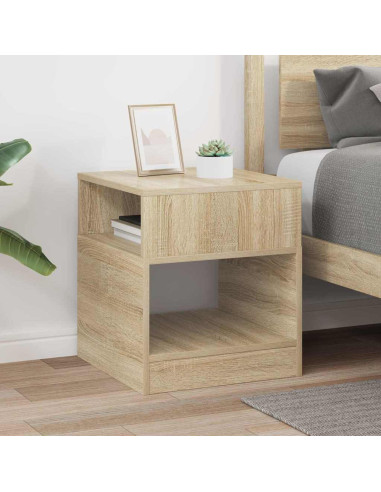 Tavolino Rovere Sonoma 40,5 x 40 x 45 cm Legno multistrato