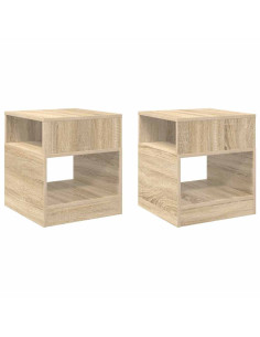 Tavolino 2 pcs Rovere Sonoma 40,5 x 40 x 45 cm 2