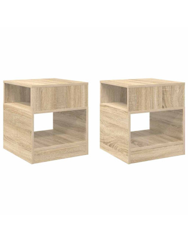 Tavolino 2 pcs Rovere Sonoma 40,5 x 40 x 45 cm