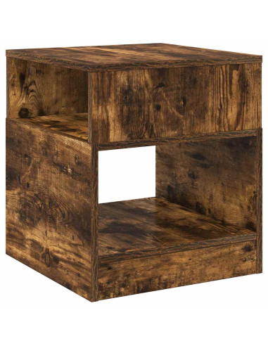 Tavolino Rovere fumé 40,5 x 40 x 45 cm Legno multistrato