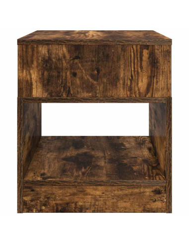 Tavolino Rovere fumé 40,5 x 40 x 45 cm Legno multistrato
