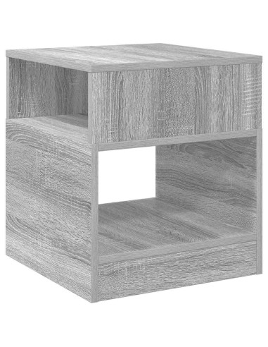 Tavolino Grigio Sonoma 40,5 x 40 x 45 cm Legno multistrato
