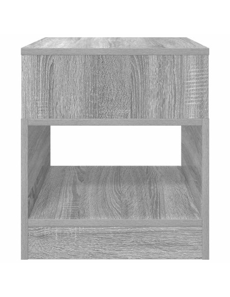 Tavolino Grigio Sonoma 40,5 x 40 x 45 cm Legno multistrato