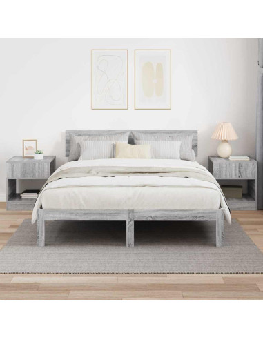 Tavolino 2 pcs Grigio Sonoma 40,5 x 40 x 45 cm