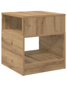 Tavolino Rovere artigianale 40,5 x 40 x 45 cm Legno multistrato 2