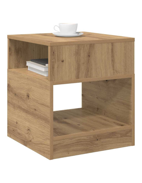 Tavolino Rovere artigianale 40,5 x 40 x 45 cm Legno multistrato